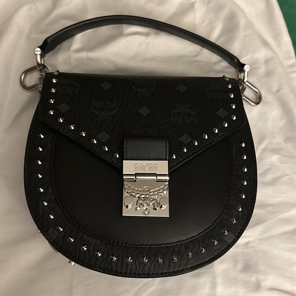 MCM crossbody/clutch